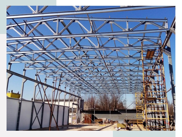 Строительство цехов в Великие Луки от 620 руб. под ключ