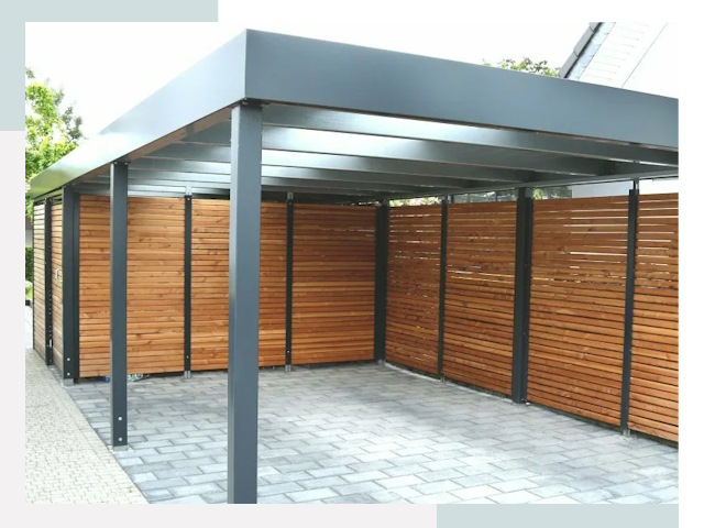 Навесы для парковки в Великих Луке