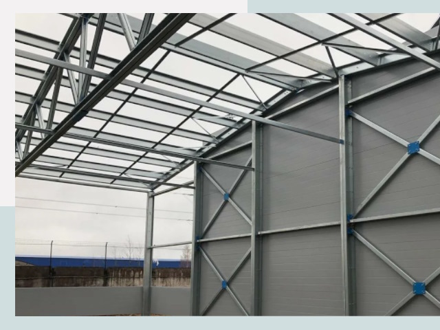 Каркасные ангары от СтальСтрой-Вкл по цене от 620 руб.