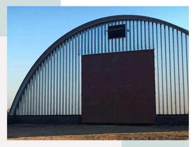 Бескаркасные ангары в Великих Луке