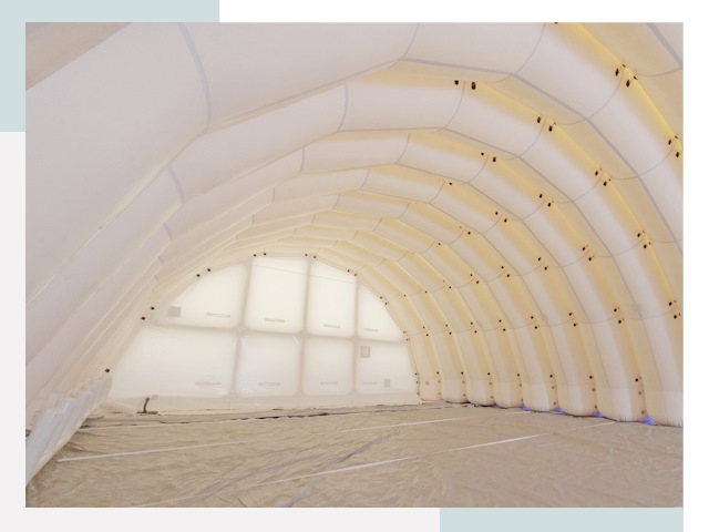 Пневмокаркасные ангары в Великих Луке