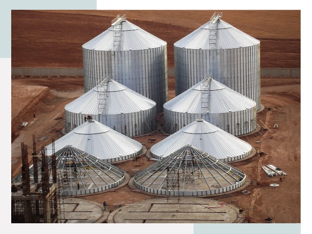 Строительство зерновых силосов в Великих Луке