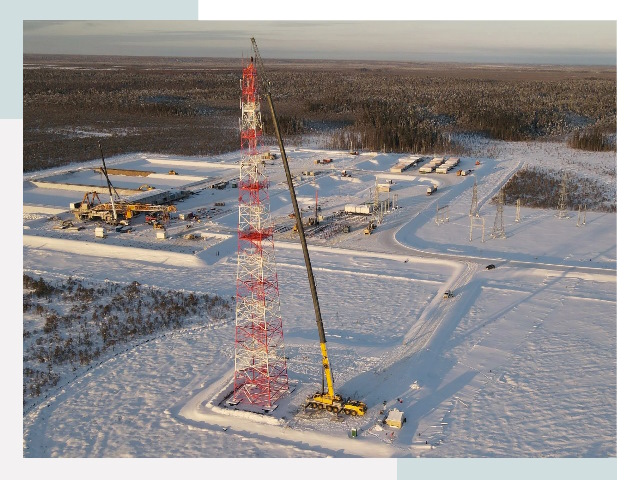 Мачты связи в Великих Луке