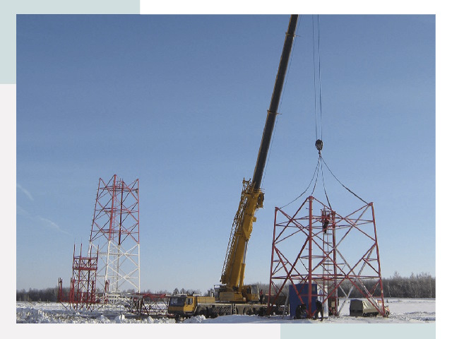 Монтаж вышек связи в Великих Луке