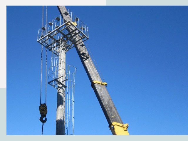 Монтаж осветительных мачт в Великие Луки от 620 руб.