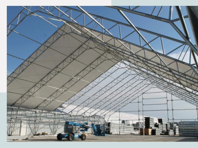 Каркасно-тентовые сооружения от СтальСтрой-Вкл по цене 620 руб.