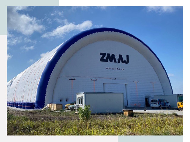 Брендирование ангаров в Великих Луке