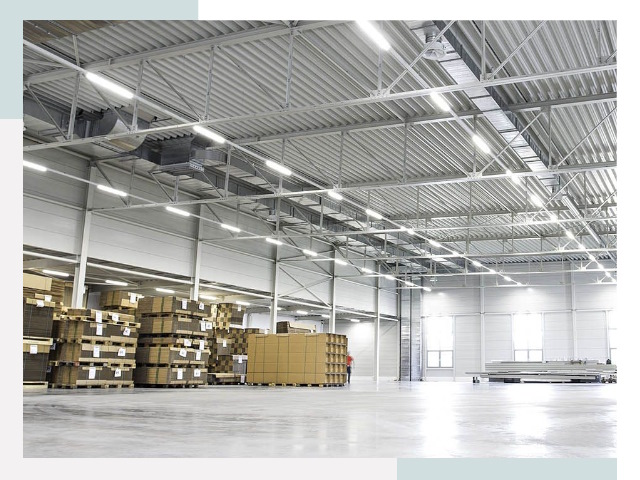 Освещение ангаров в Великих Луке