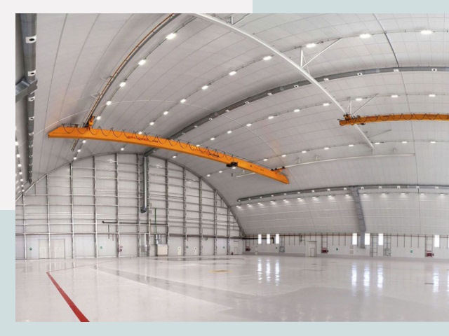 Оснащение ангаров в Великие Луки от СтальСтрой-Вкл - цена от 620 руб.