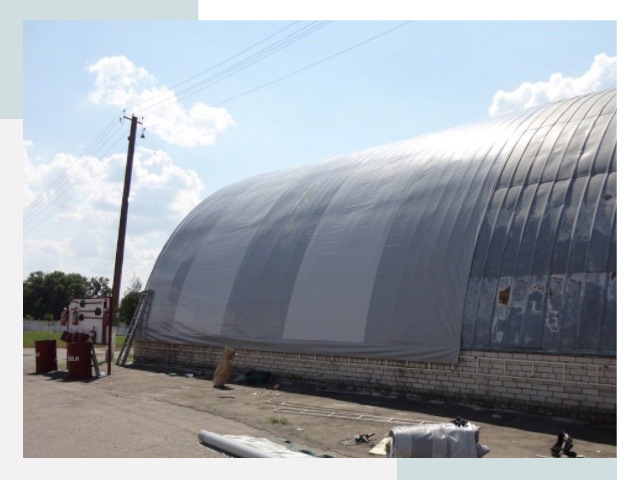 Ремонт ангаров в Великих Луке