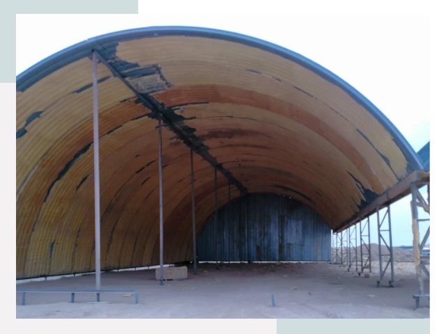 Реконструкция ангаров в Великих Луке