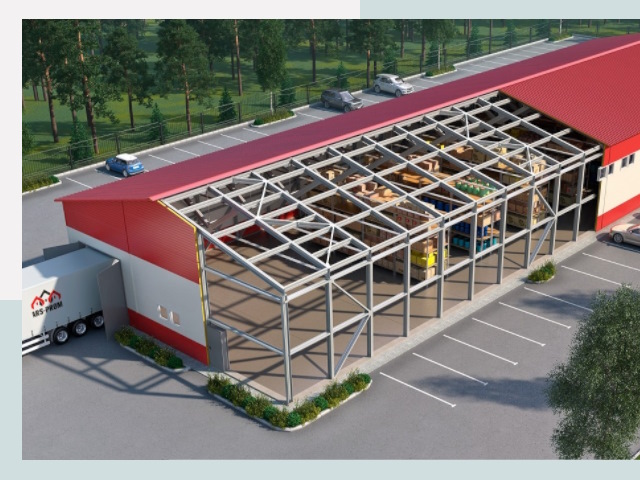 Проектирование ангаров в Великих Луке от 620 руб.