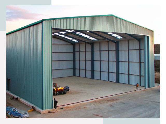 Строительство ангаров в Великих Луке