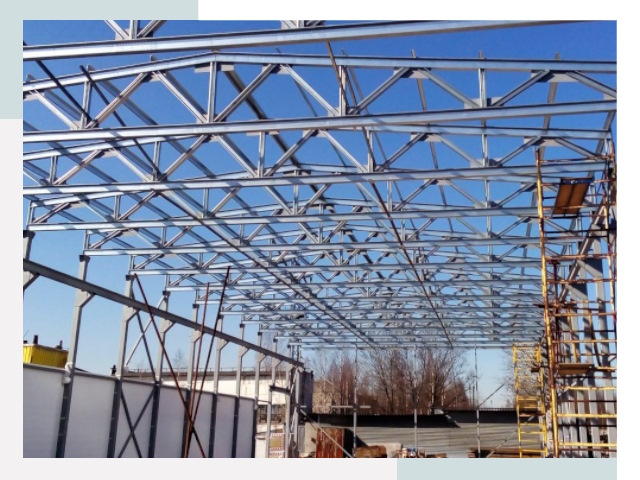 Металлокаркасы для складов в Великих Луке
