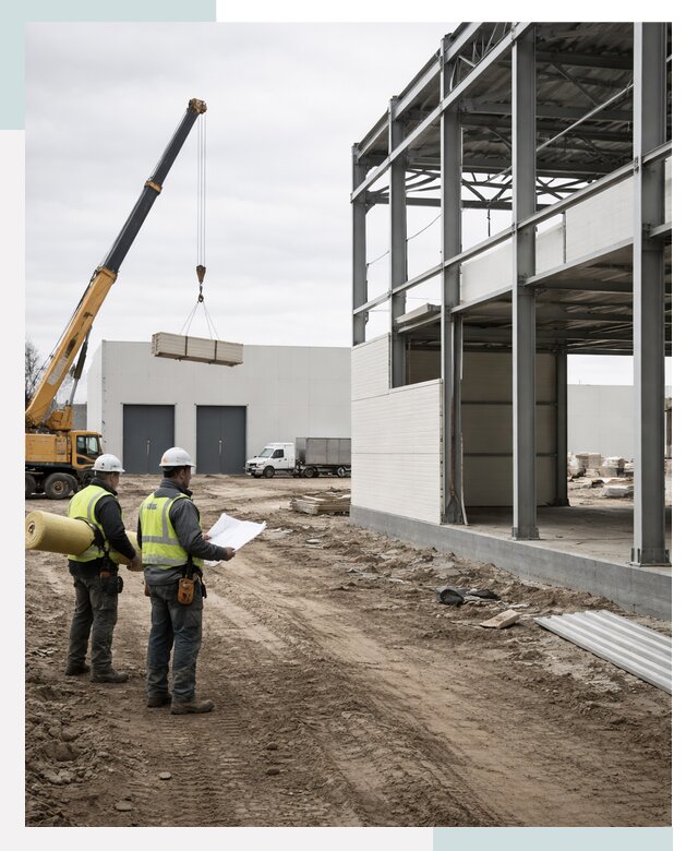 Строительство холодильных складов в Великих Луке от 46517 р. - СтальСтрой-Вкл