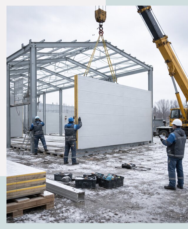 Строительство холодильных складов под ключ в Великих Луке