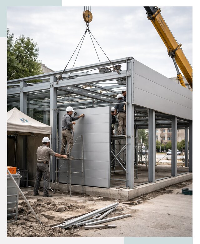 СтальСтрой-Вкл: торговый павильон под ключ в Великих Луке от 36180 р.