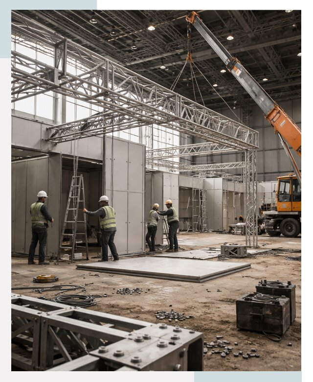 Строительство выставочных павильонов в Великих Луке от 36180 р.| СтальСтрой-Вкл