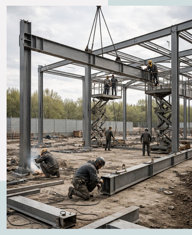 Строительство выставочных павильонов из металлоконструкций в Великих Луке